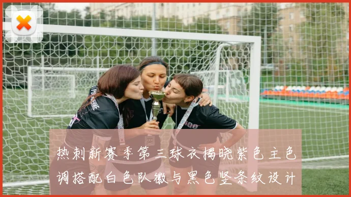 热刺新赛季第三球衣揭晓紫色主色调搭配白色队徽与黑色竖条纹设计